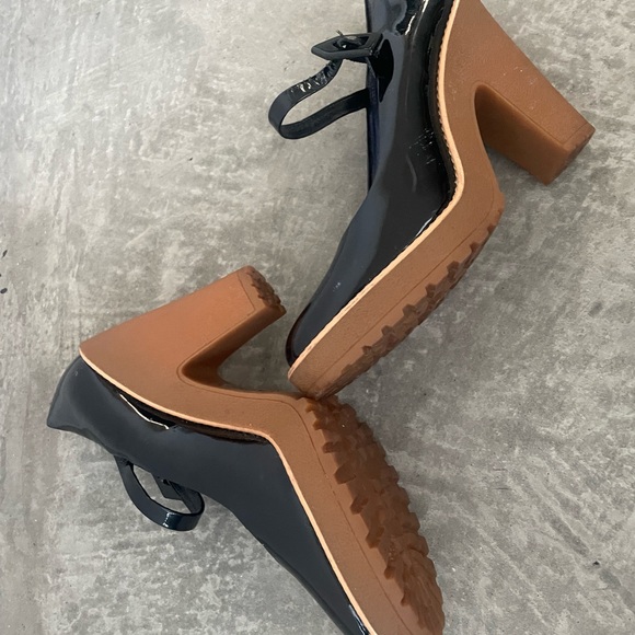 Rare MBMJ Black Patent Leather Marc Jacobs Maryjane Heels Vintage Y2K Size 38. - Picture 7 of 10